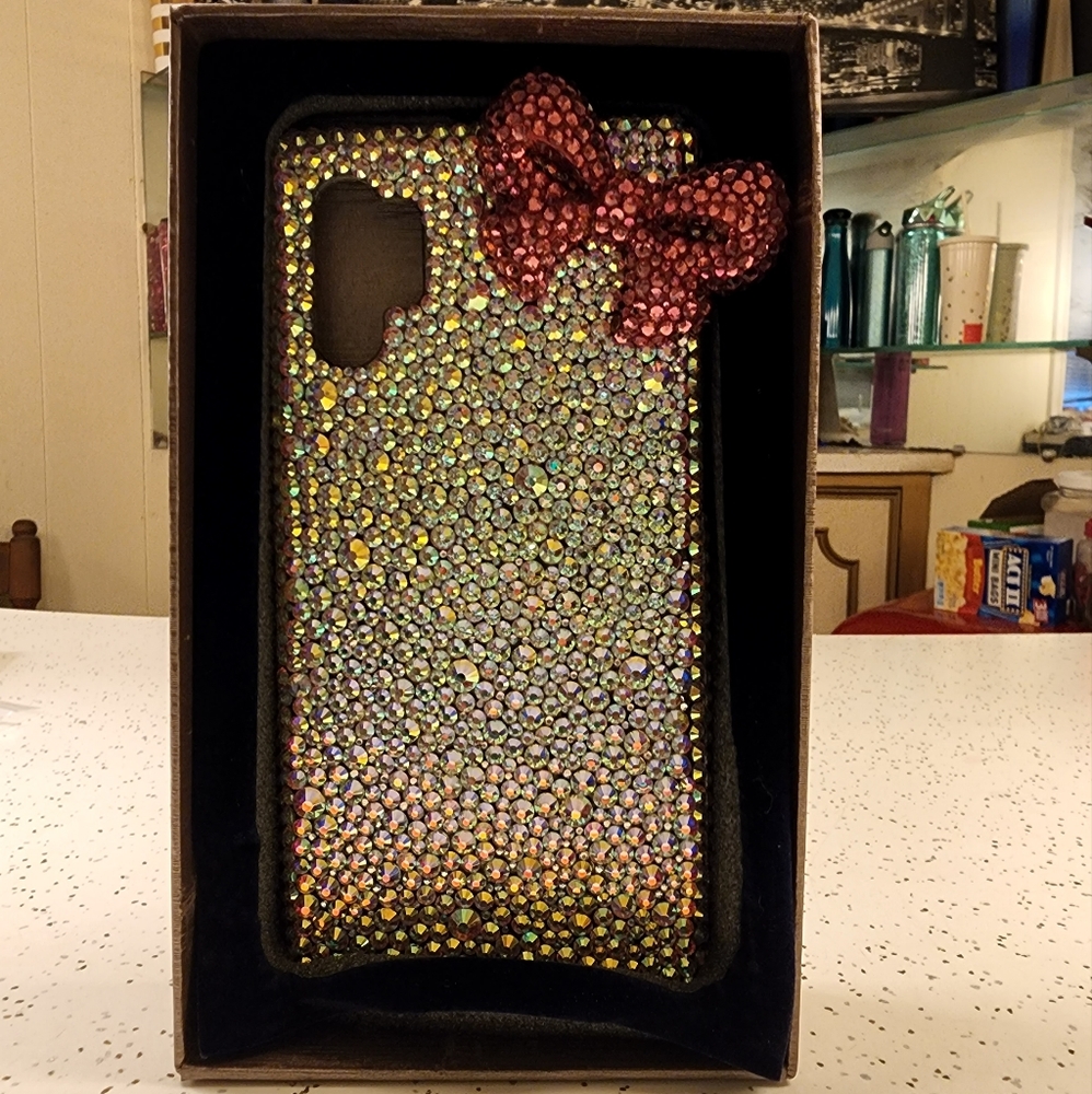 LuxAddiction AB Crystal bow case for Samsung Galaxy Note 10+